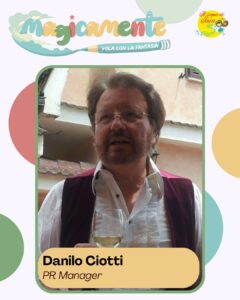 Daniele Ciotti, giurato di Magicamente vola con la fantasia edizione 24-25 | Il Sogno di Iaia Onlus